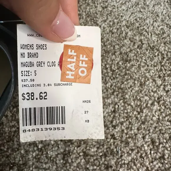 MAGUBA Women's Swedish Clog Size 5 In Black - Picture 2 of 7